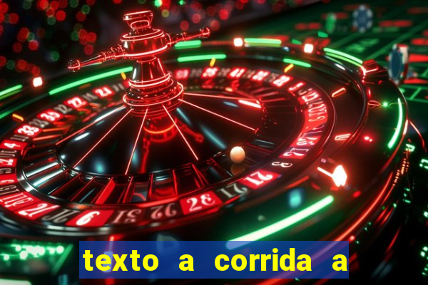 texto a corrida a lagarta lili